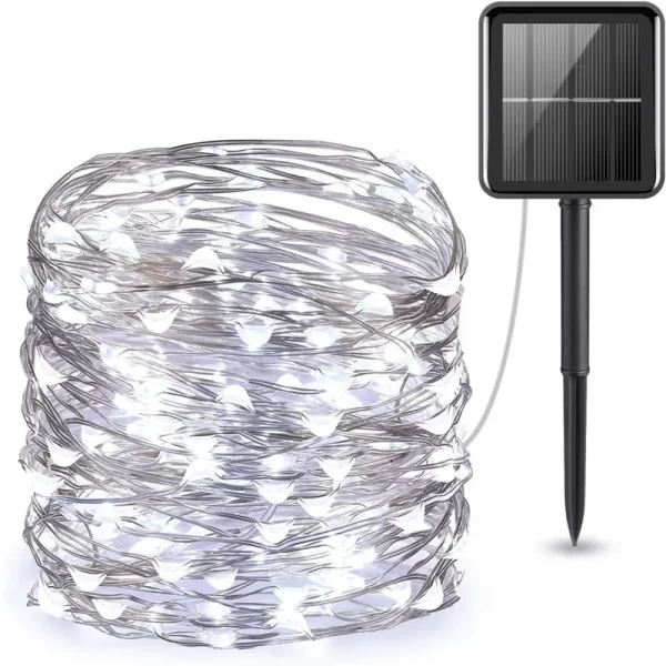 LED Solar Light Outdoor Garden Fairy String Light Led Twinkle Waterproof Lamp for Christmas Patio Tree - Image 7