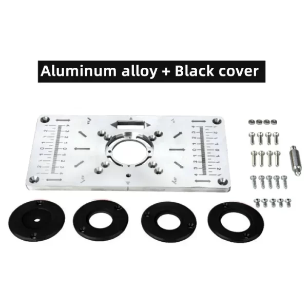 Aluminium Router Table Insert Plate Table For Woodworking Benches Router - Image 8