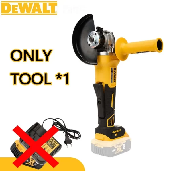 DEWALT DCG405 125mm flat head angle grinder bare machine tool 18V lithium battery - Image 6