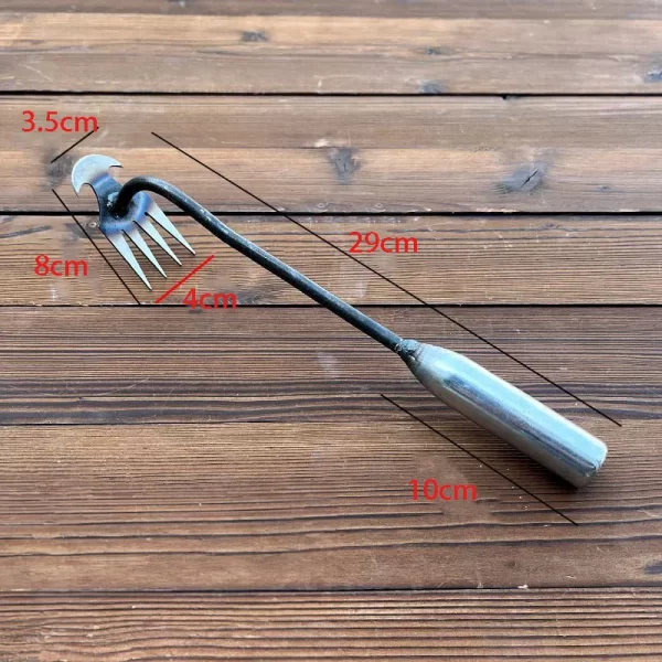 Hoe Weeding Artifact, Uprooting and Weeding Tools, Gardening Hoeing Rake - Image 4