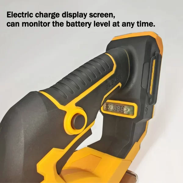 5.5IN Electric Circular Saw Brushless External Rotor Cordless High Power Cutting Woodworking Power Tools Fit Dewalt 18V Battery - Image 3