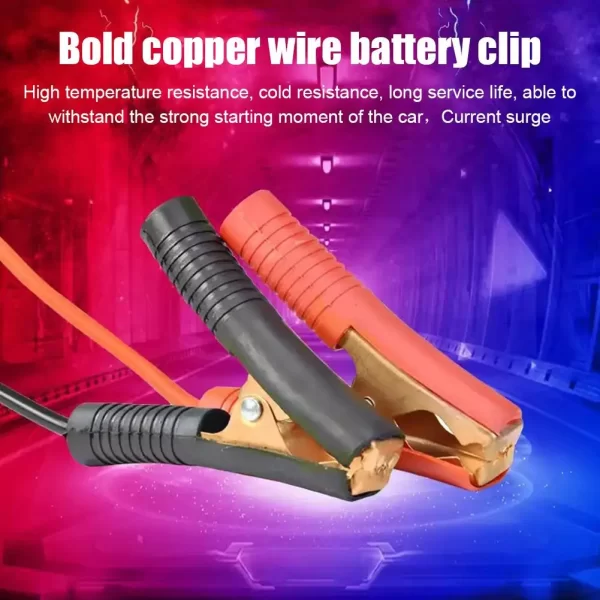 Car Lithium Battery Converter Charger Clip Auto Igniter Jump Starter - Image 3