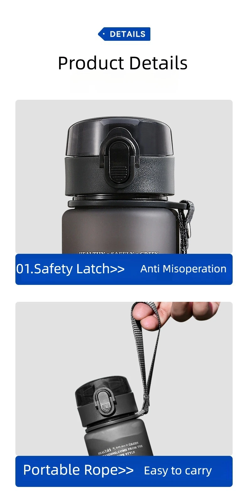 Brand BPA Free Leak Proof Sports Water Bottle High Quality 400ml 560ml - Image 25