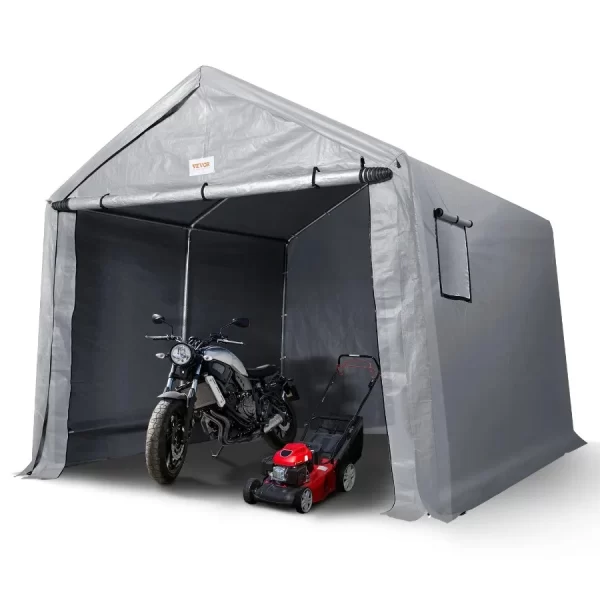 Portable Shed Outdoor Storage Shelter 10 x 10 x 8.5 ft Heavy Duty All-Season Instant Storage Tent