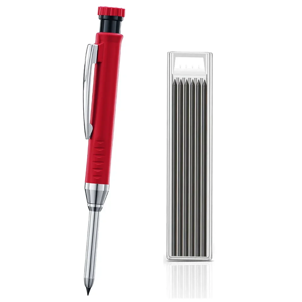 Solid Carpenter Mechanical Pencil with Sharpener - Image 18