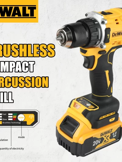 DEWALT DCD805 20V High - Performance Brushless Cordless Impact Drill & Screwdriver - Ideal for Pros & DIYers