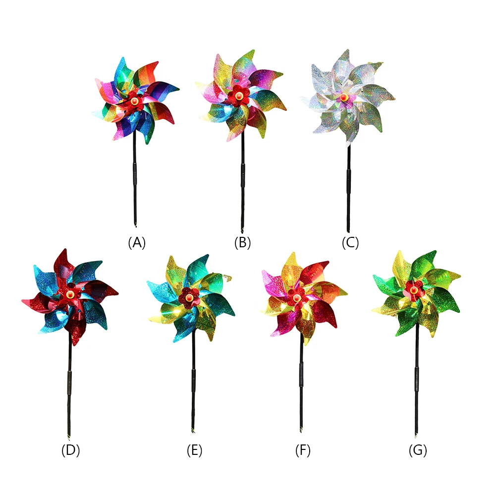 5/10PCS Bird Repeller Reflective Windmill Bird Repellent Anti Birds Windmill Spinner - Image 2