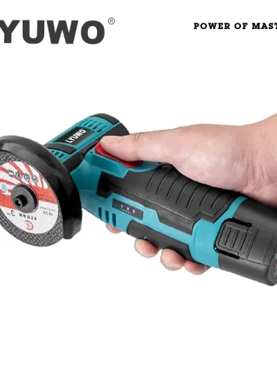 LYUWO Micro Angle Grinder, Filling Grinder for Diamond Cutting, Wireless Power Tool, 12V