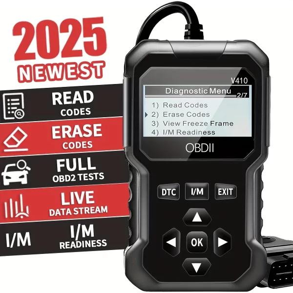 Car Obd2 Scanner Diagnostic Tool Code Reader Engine Fault Code Reader Scanner Can Diagnosis All Obd Ii in 1996 Agreement Car Scanning Tool - Image 7