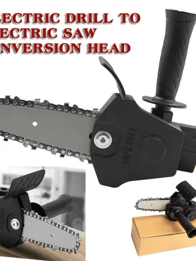 4/6-inch household mini electric drill to electric saw converter