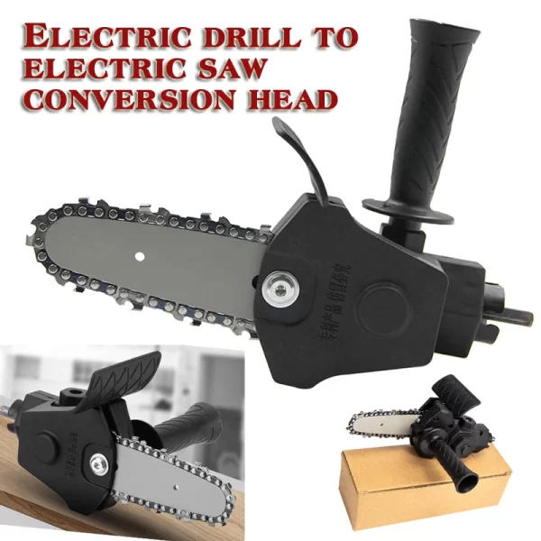 4/6-inch household mini electric drill to electric saw converter