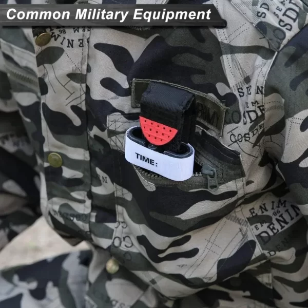 1pcsBlue/Red/Khaki/Black CAT Tourniquet Tactical Military First Aid Medical Emergency - Image 4