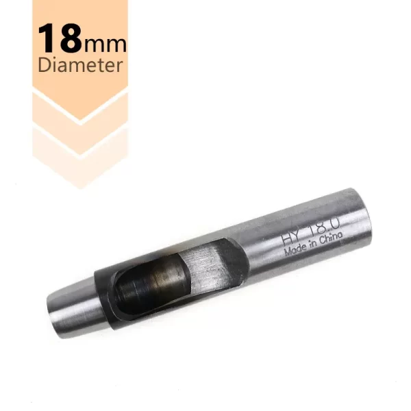 Round Punch Hollow Punch Steel Chisel Leather Puncher Cutting Tool for Belts, Metal Gaskets, Leather, Canvas (0.5mm To 60mm) - Image 10