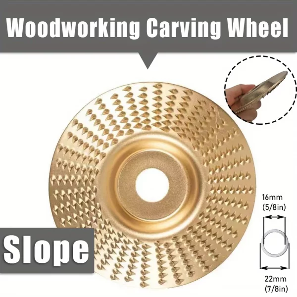 1/3pcs Woodworking Carving Wheel Polishing Wheel Versatile Sanding Disc Wood Shaping Tool Abrasive Disc - Image 10