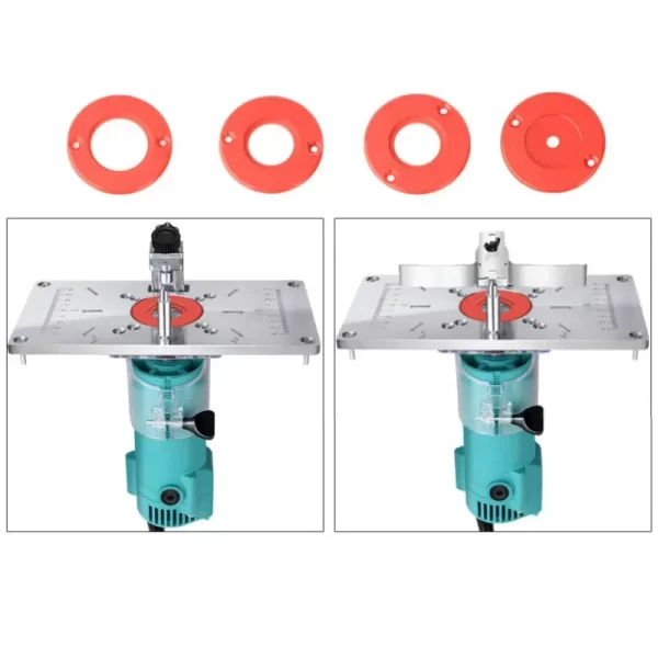 Aluminium Router Table Insert Plate Table For Woodworking Benches Router - Image 3