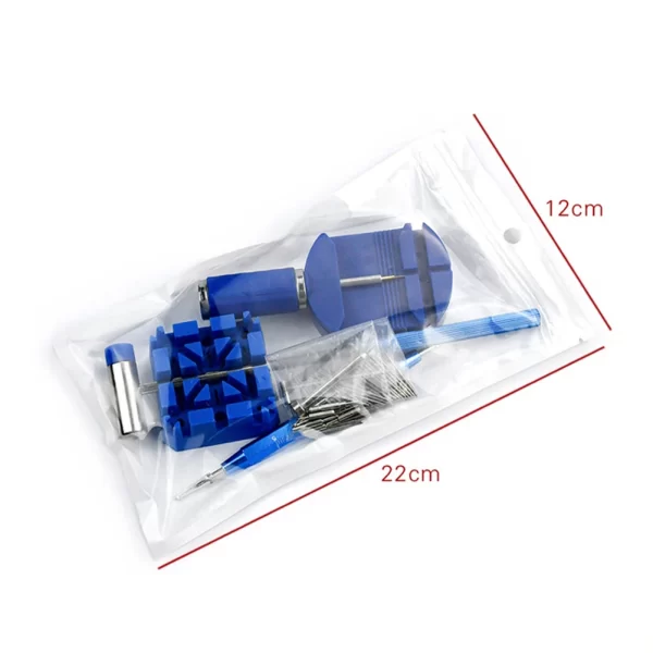 Watch Link Removal Tool Kit Watch Repair Kit Bracelet Adjustment Watch Strap Link Remover Watch Battery Replacement Tool Kit - Image 6