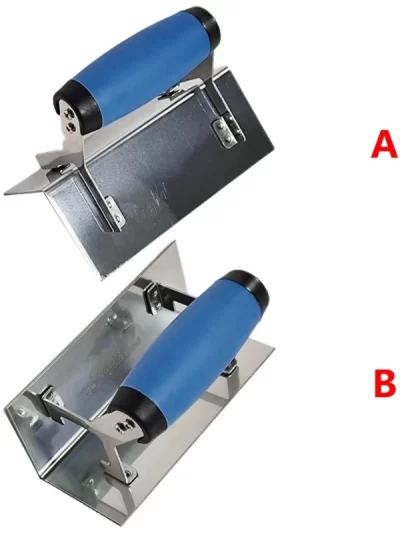 Stainless Steel Inside/Outside Corner Trowel Smooth Finishing Trowel