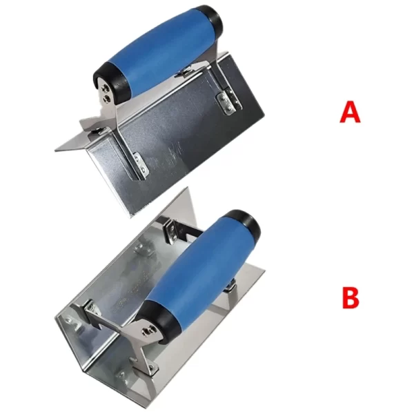 Stainless Steel Inside/Outside Corner Trowel Smooth Finishing Trowel