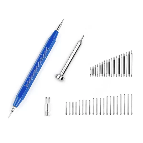 Watch Link Removal Tool Kit Watch Repair Kit Bracelet Adjustment Watch Strap Link Remover Watch Battery Replacement Tool Kit - Image 4