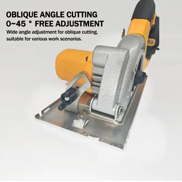 5.5IN Electric Circular Saw Brushless External Rotor Cordless High Power Cutting Woodworking Power Tools Fit Dewalt 18V Battery - Image 11