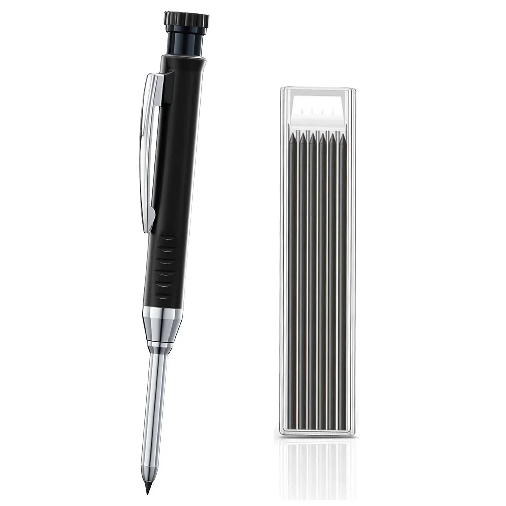 Solid Carpenter Mechanical Pencil with Sharpener - Image 12