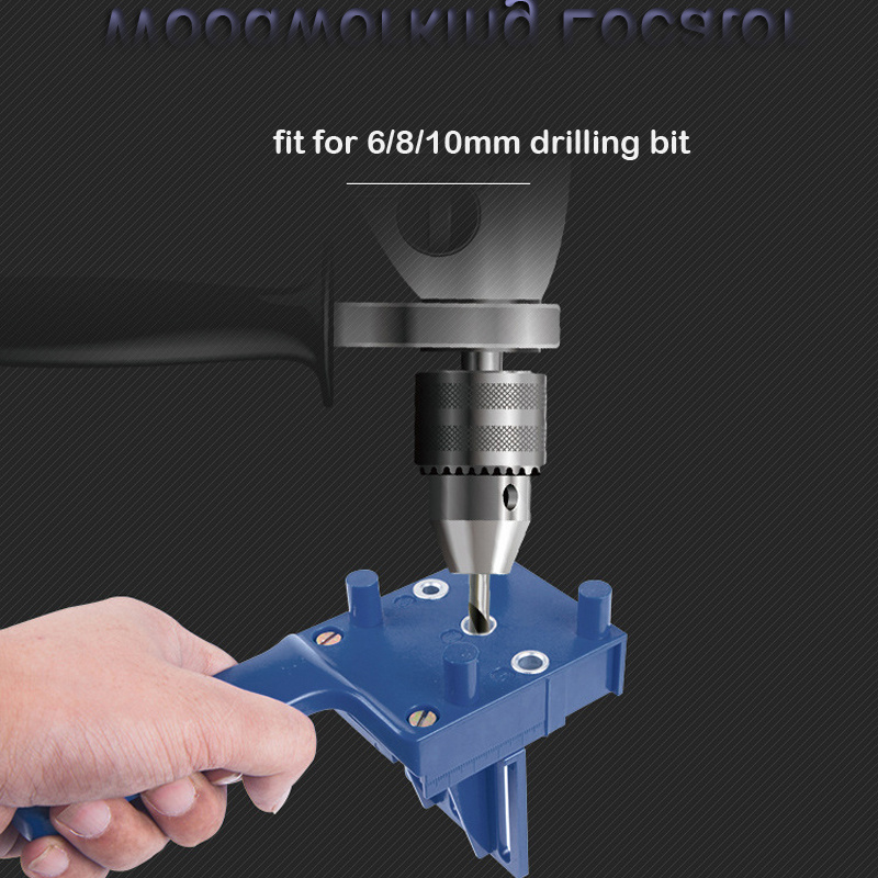 6/8/10mm Drill Bit Woodworking Dowel Jig Drilling Doweling Hole Saw Drill Guide Hole Locator - Image 24