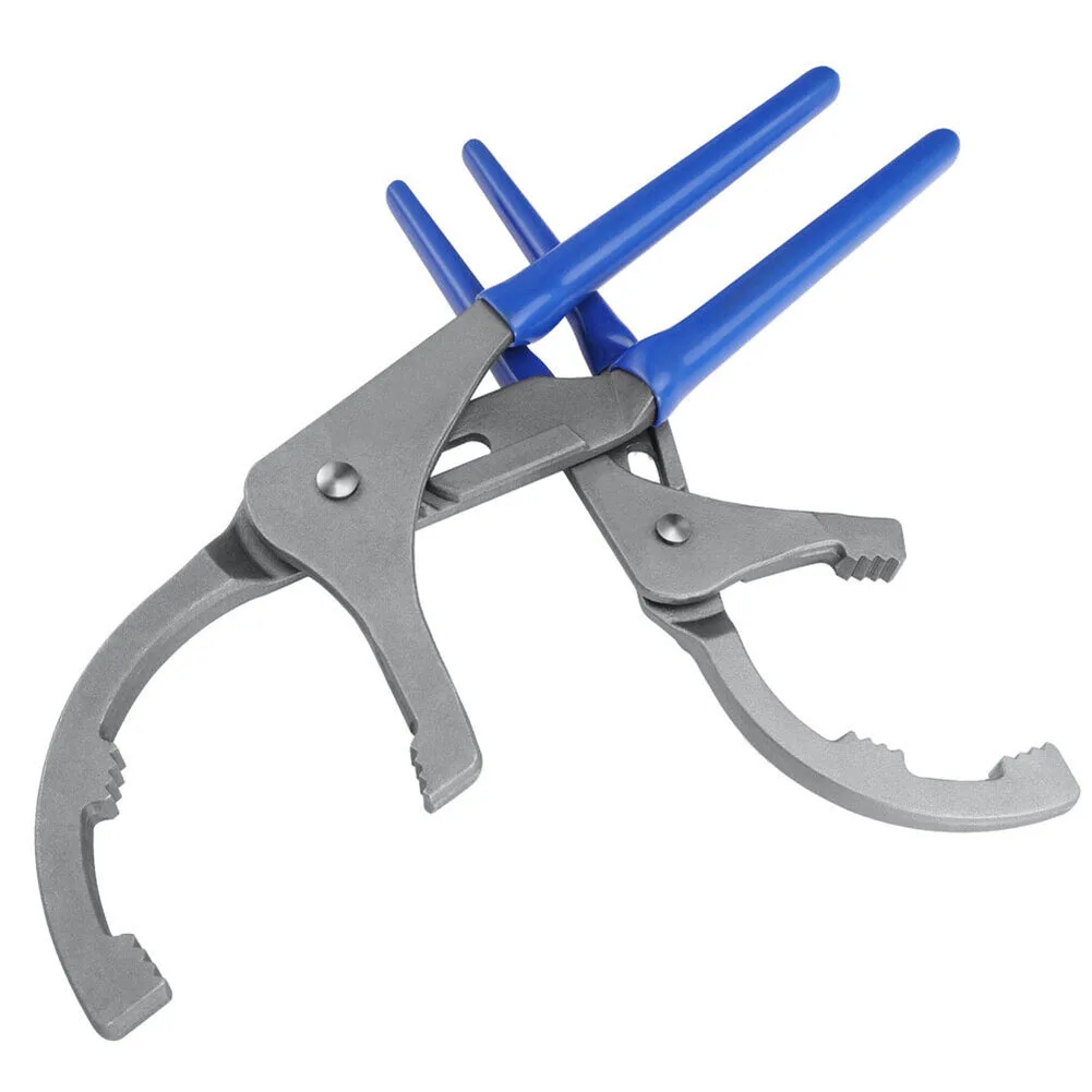 1pc 9/12" Oil Filter Pliers Clamp Type Wrench Adjustable Hand Tools Oil Filter 45# Steel Filter Removal Tool - Image 5