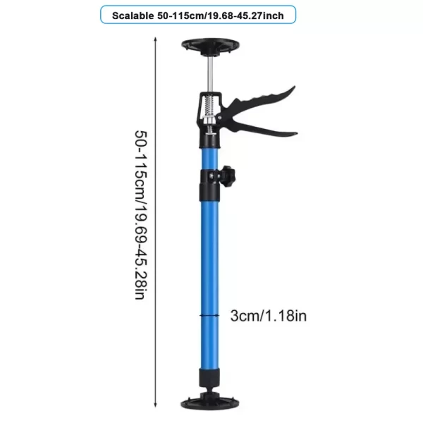 Telescopic Steel Hand Jack Support Rod Labor-Saving Cabinet Board Lifting - Image 20
