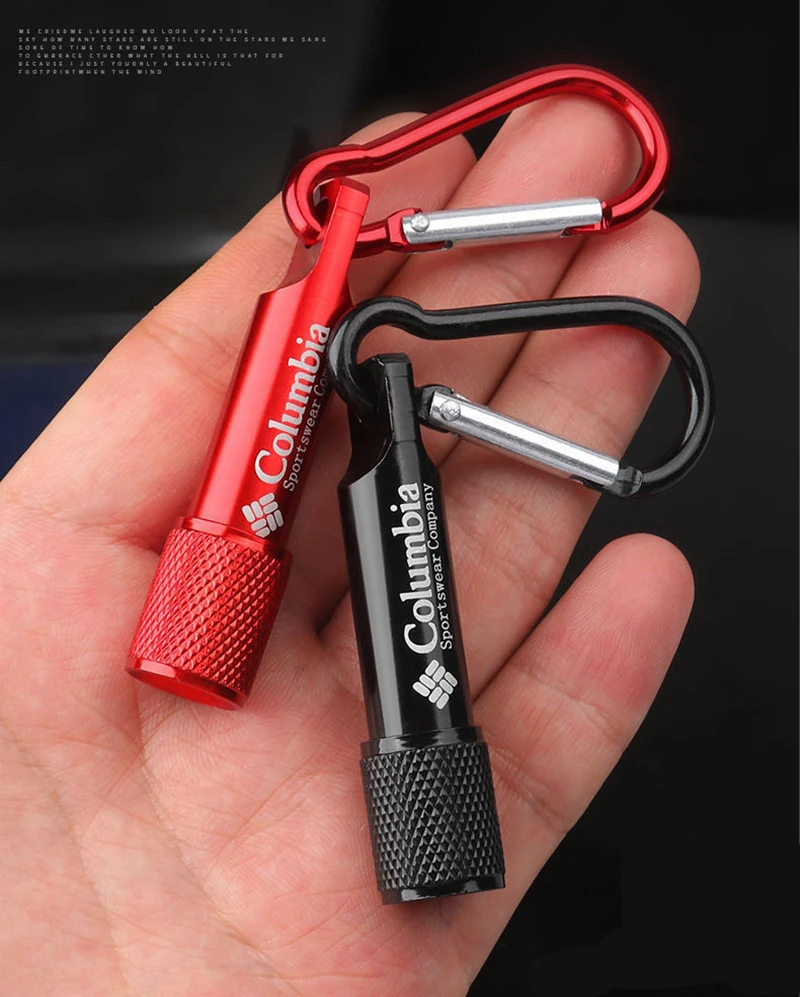 Mini Torch Keychain Pendant with battery Portable Small Light led flashlight Car Key Chain Pendant - Image 11
