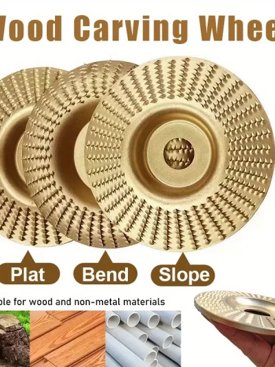 1/3pcs Woodworking Carving Wheel Polishing Wheel Versatile Sanding Disc Wood Shaping Tool Abrasive Disc
