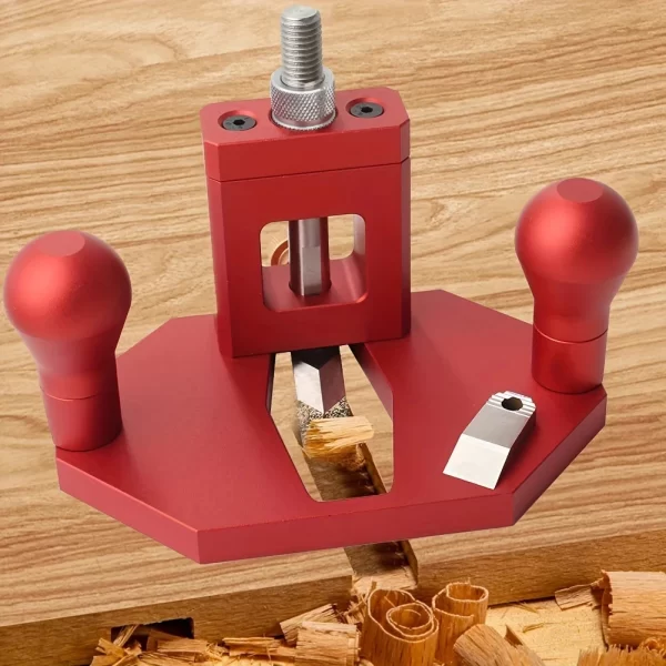 1Pc Router Plane Carpentry Handheld Grooving Planer Tool for Cutting Grooves Mortise with 2pc Blade - Image 5