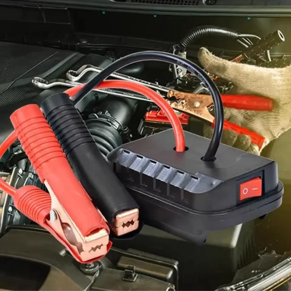 Car Lithium Battery Converter Charger Clip Auto Igniter Jump Starter - Image 12