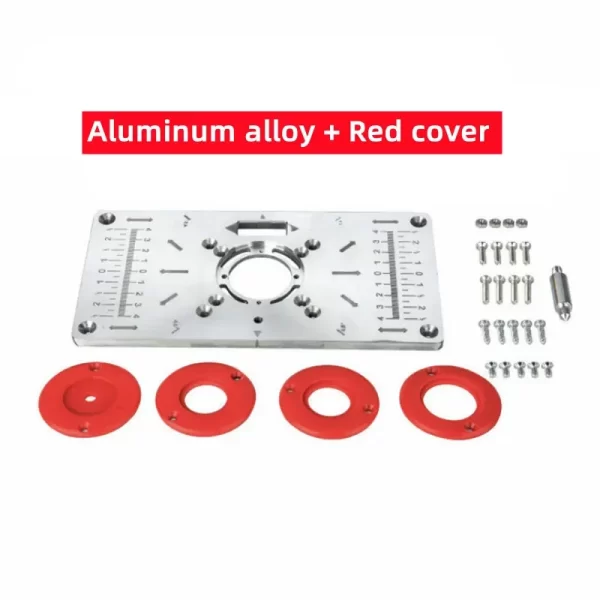 Aluminium Router Table Insert Plate Table For Woodworking Benches Router - Image 7