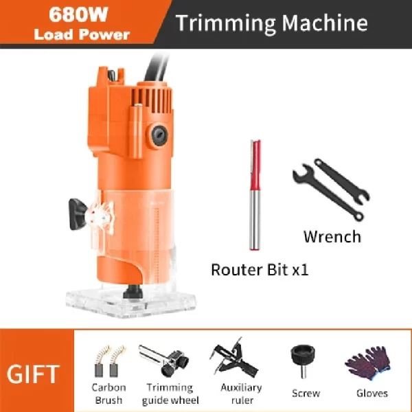 Wood Router Tool Combo Kit Electric Woodworking Machines - Image 8