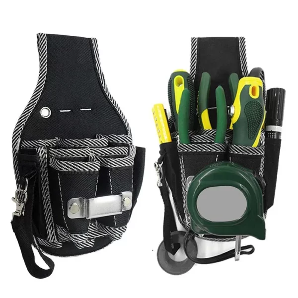 9 In 1 High Quality Tool Waist Pack Belt Utility Kit Holder Nylon Fabric - Image 5
