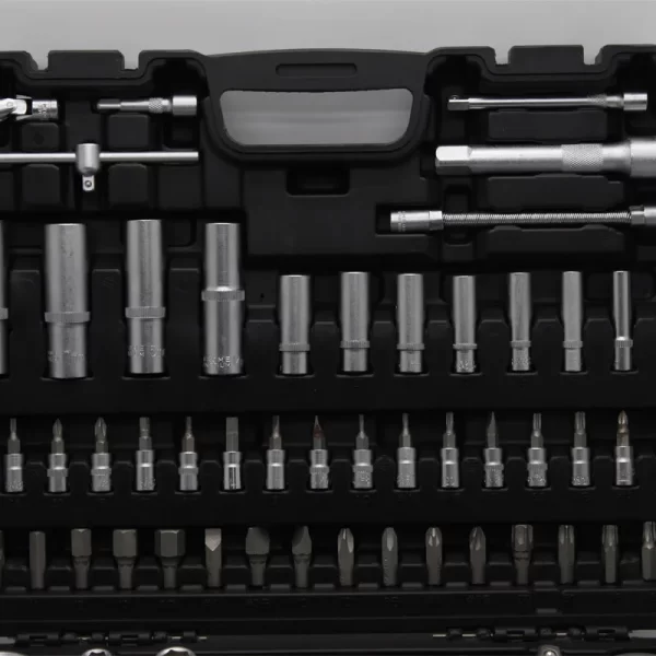 Heavy Duty 94 Pcs Tools Set for Mechanics Long Socket Mars Ratchet Handle Bits Extension Bar - Image 9