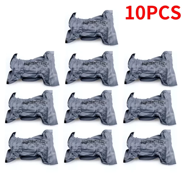 5/10PCS Israeli Bandage First Aid Trauma Hemostatic Bandage Kit Wound Traumatic Emergency Compression Bandages - Image 7