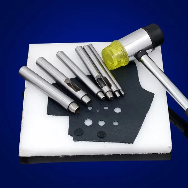 Round Punch Hollow Punch Steel Chisel Leather Puncher Cutting Tool for Belts, Metal Gaskets, Leather, Canvas (0.5mm To 60mm) - Image 4