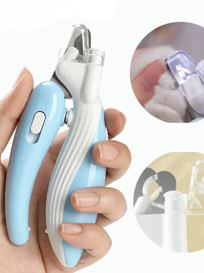 Professional Pet Nail Clippers with Led Light Pet Claw Grooming Scissors for Dogs Cats Small Animals Paw Nail Trimmer