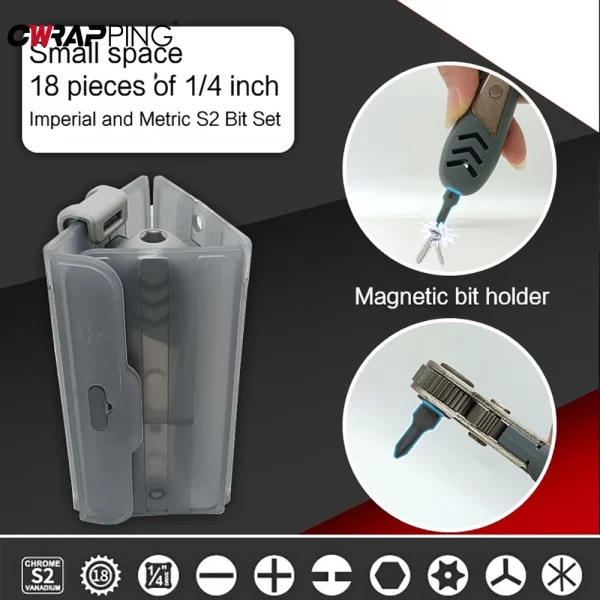 Small Tools Sets Ratchet Wrench Set Bookcase Air Conditioning Tool Kit - Image 2