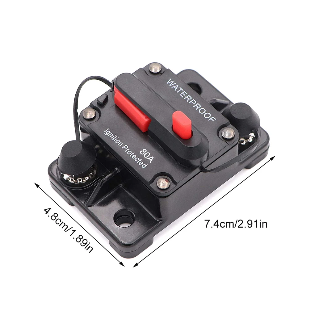 150A 200A 250A 300A Circuit Breaker Fuse Reset 30A 40A 50A 60A 70A 80A 100A 120A AMP Waterproof Boat Car Circuit Breaker - Image 10