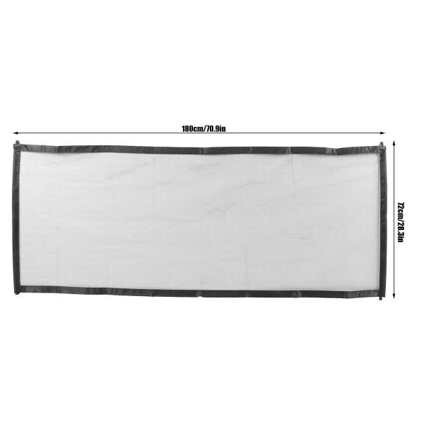 Pet Safety Barrier Dog Isolation Fence Portable and Foldable Mesh Pet Barrier Safety Fence180 x 72cm / 70.9 x 28.3in - Image 9