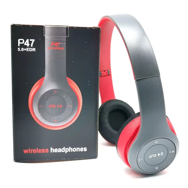 Stereo P47 Headset 5.0 Bluetooth Headset Folding Series Wireless Sports Game Headset for iPhone XiaoMi - Image 4
