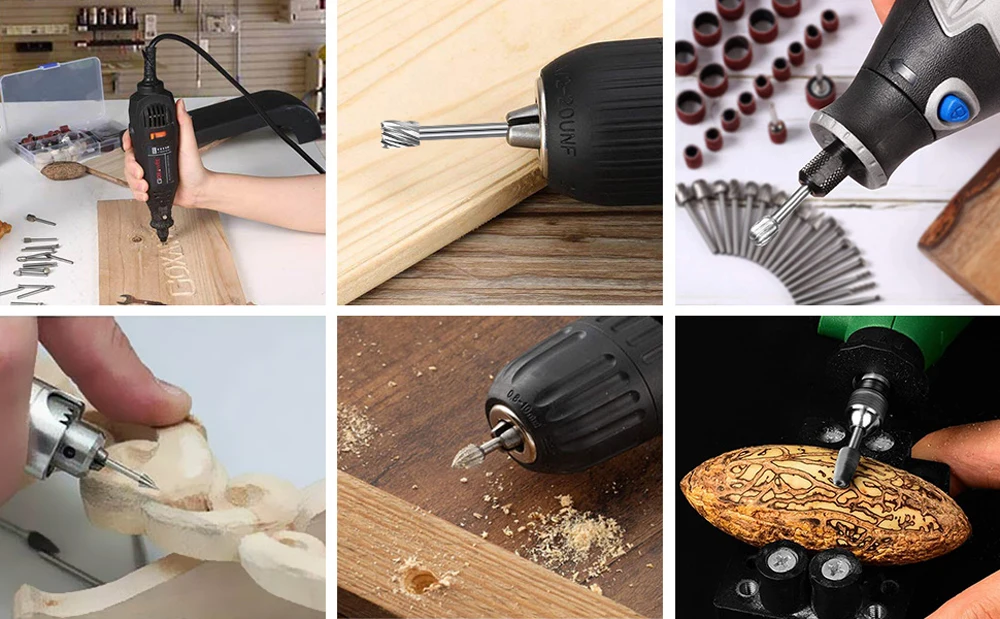 10pcs HSS Rotary File For Steel Milling Cutters For Metal Rat-tail File Hard Metal Rotary File Set - Image 17