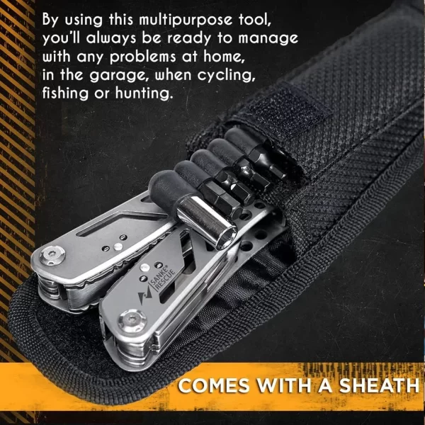 Multitool 24-in-1 Multitools Pliers with ​Professional Multi-tool for Survival Camping - Image 6