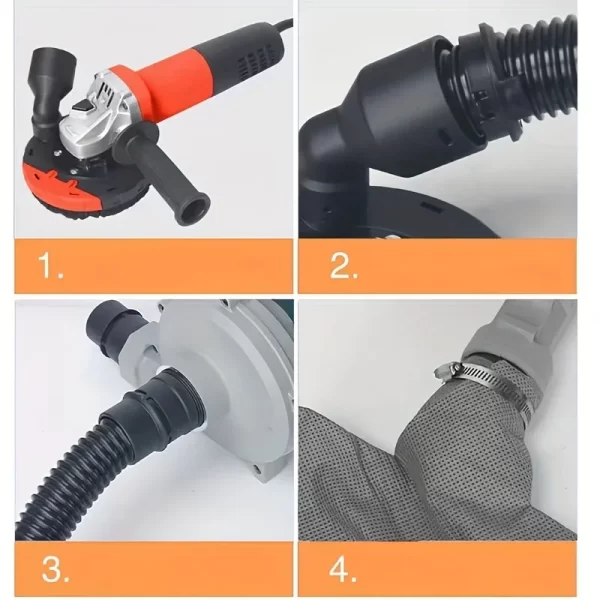 Angle Grinder Dust Cover Shroud Angle Grinder Surface Grinding Cutting Dust Shroud - Image 13