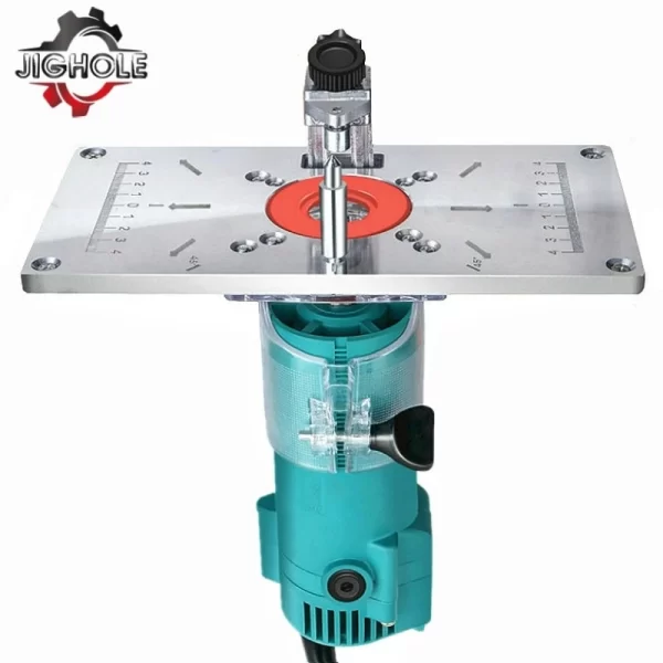 Aluminium Router Table Insert Plate Table For Woodworking Benches Router - Image 9