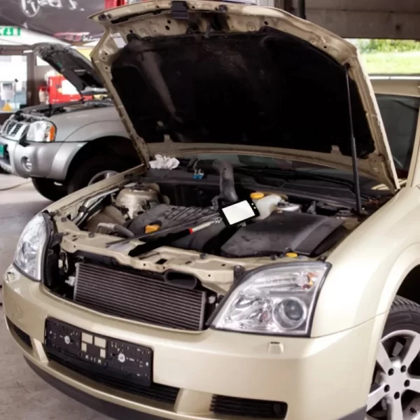 Car 360° Inspection Mirror LED Light Telescoping Mirrors Extend Mechanic Tools Inspection Mirror - Image 3