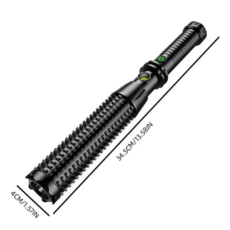 Wolf Tooth Lamp Rod Strong Light Charging Outdoor Super Bright Multi Functional Vehicle Retractable Self Defense Window Patrol - Image 6