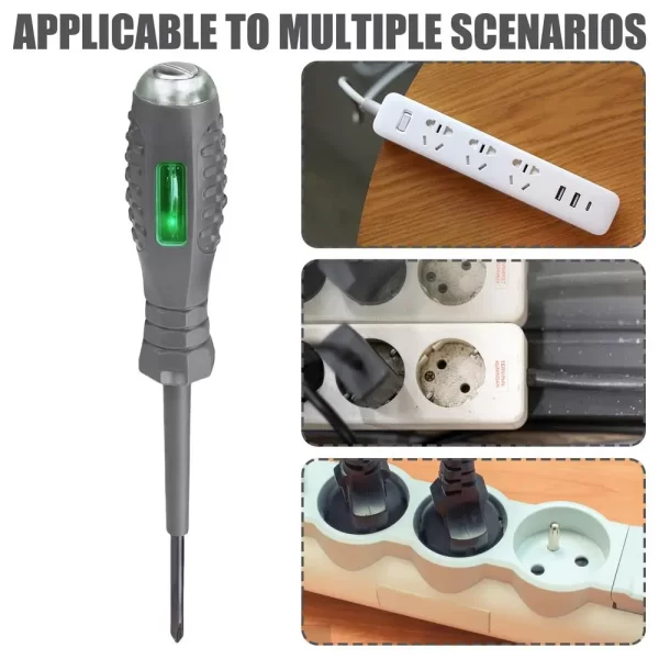 2-in-1 Screwdriver Electricity Detector Light Display Voltage Test Pen Electricity Detection Screwdriver - Image 15